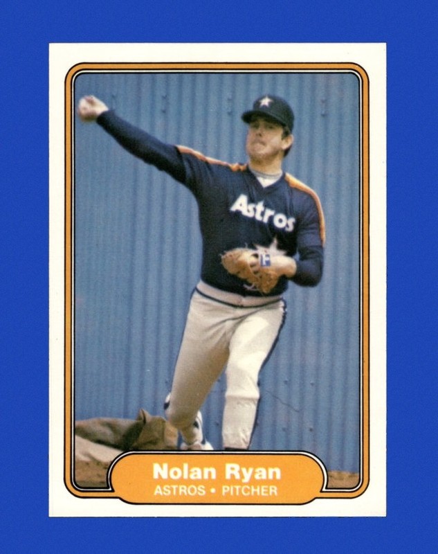 1982 Fleer Set-Break #229 Nolan Ryan NM-MT OR BETTER *GMCARDS*