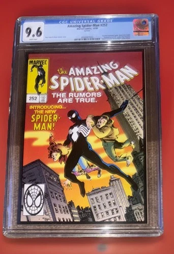 Amazing Spider-Man #252 CGC 9.6 Toy Biz Variant (Very Rare )