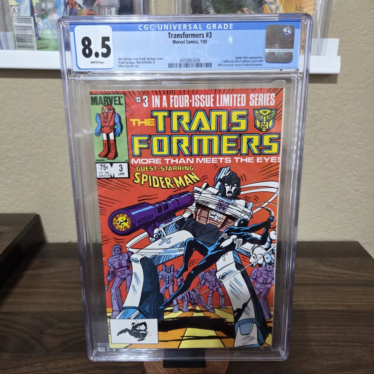 Transformers Spider-Man Superheroes US Comics Copper Age (1984