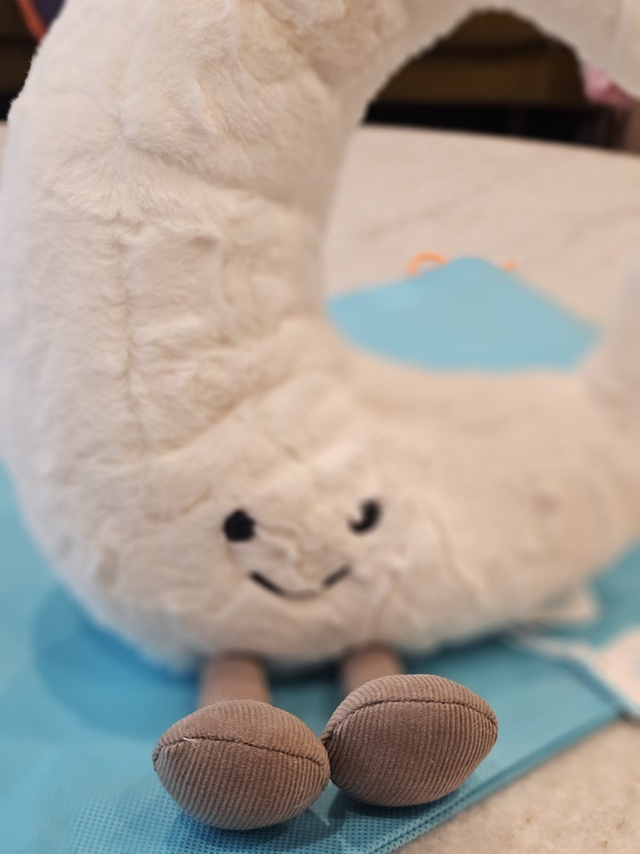 Jellycat London Amuseable White Moon Medium 11