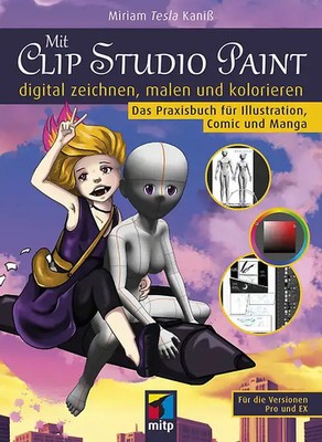 Mit Clip Studio Paint digital zeichnen, malen und kolorieren ZUSTAND SEHR GUT