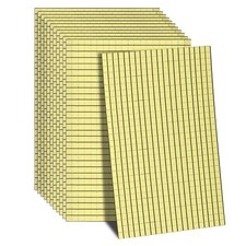 24 Sheet 14400 PCS Glass Mirrors Disco Ball Tiles Self-Adhesive Gold 5 x 5mm