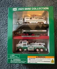 2025 HESS TRUCK MINI Race Car, TANKER & HELICOPTER ****SOLD OUT****
