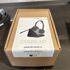 Plantronics CS520-XD On the Ear Wireless Binaural Headset -8828501 Cert Refurb