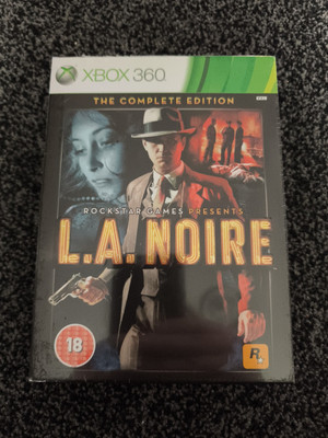 La Noire Complete Edition XBOX360 - Brandneu Sealed - UK PAL - Extrem Selten
