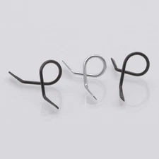 PacBay Black, Hard Chrome, and Tigrey Fly Rod Snake Guides Multiple Sizes