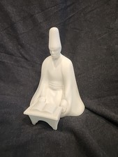 Sumerbank YILDIZ Porcelain Sufi Turkish Whirling Dervish Drum Figurine.