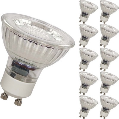 edle GU10 LED Strahler Glas 5W Spot Warmweiß Neutralweiß dimmbar Set 3x 6x 10x