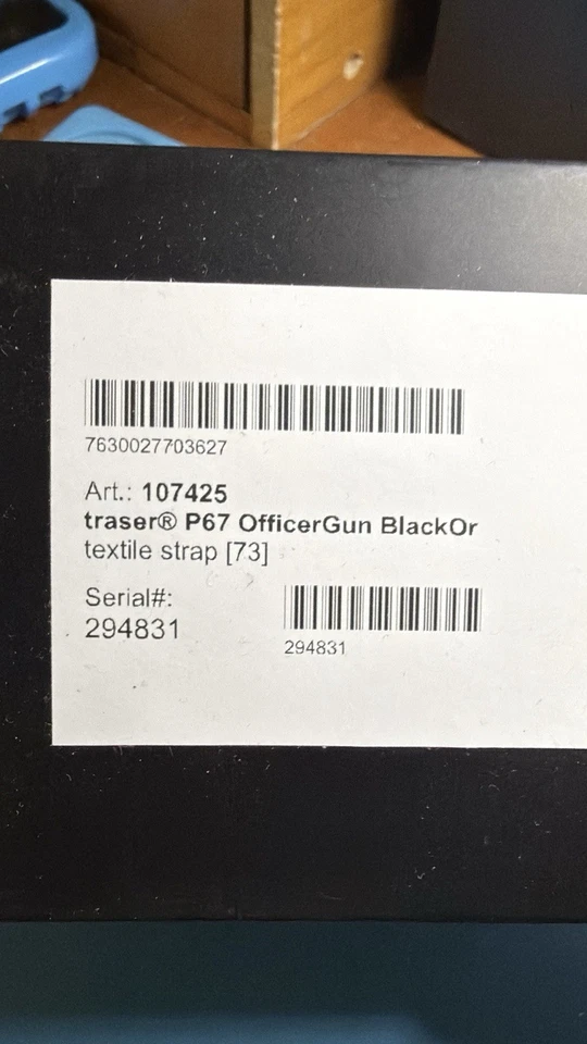 Reloj Hombre Traser H3 107425 P67 Oficial Pistola Profesional 42mm 10 ATM Foto 4 de 4