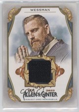2022 Topps Allen & Ginter Relics B Luke Wessman #AGRB-LW 0pm