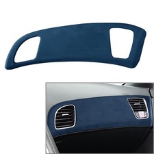 For Chevrolet Corvette C7 2014-2019 Suede Dashboard Panel Decor Cover TrimBlue