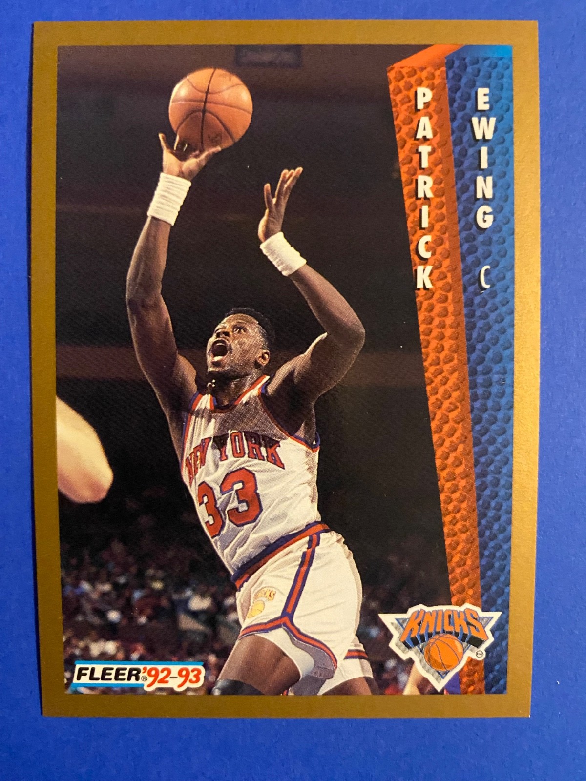 1992-93 Fleer - Patrick Ewing #150-NEW YORK KNICKS--   NM++   FREE DELIVERY