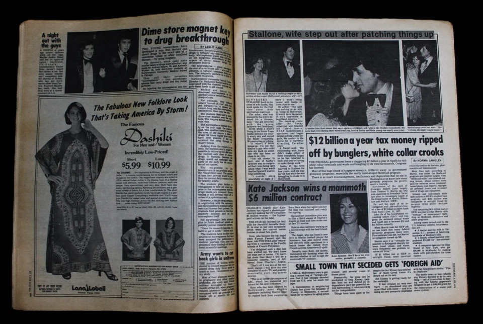 THE STAR WEEKLY TABLOID CELEBRITY GOSSIP MAGAZINE 9 MAY 1978 CINDY WILLIAMS Foto 4 de 4