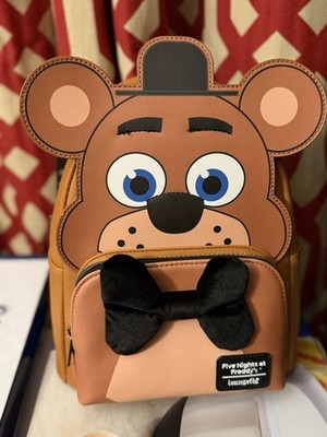 Five Nights at Freddy's Loungefly Freddy Fazbear Cosplay Brown Mini Backpack