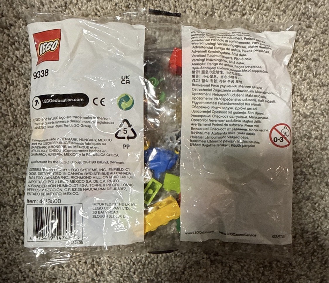 LEGO 9338 Education - Serious Play Mini Kit 2010 Polybag Item