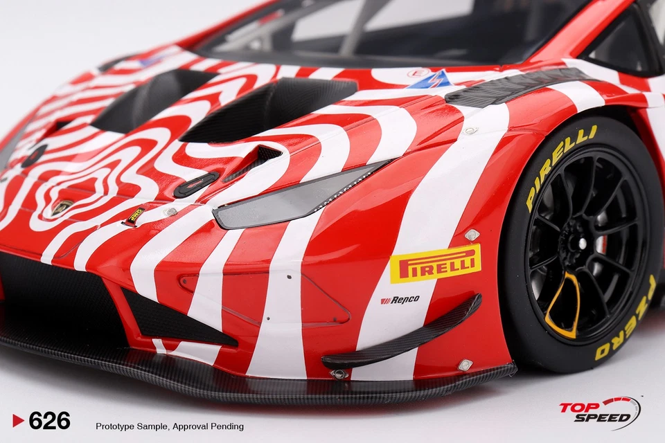 Lamborghini Huracan GT3 EVO2 #93 Wall Racing 2024 Bathurst 1:18 velocidad máxima Foto 4 de 4