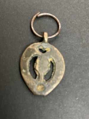 Vintage 925 Sterling Silber Lucky Pixie Charm Anhänger, Metallfund