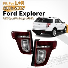 Led Tail Light For 2013-2015 Ford Explorer Sport Package Wbulb Left Right Side