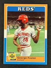 2001 Upper Deck Decade 1970's #89 George Foster Cincinnati Reds
