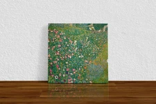Gustav Klimt "Italian Garden Landscape" Canvas Print Wall Art Home Decor
