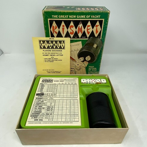1970 KISMET Yacht Dice Game Lakeside COMPLETE - Picture 5 of 7