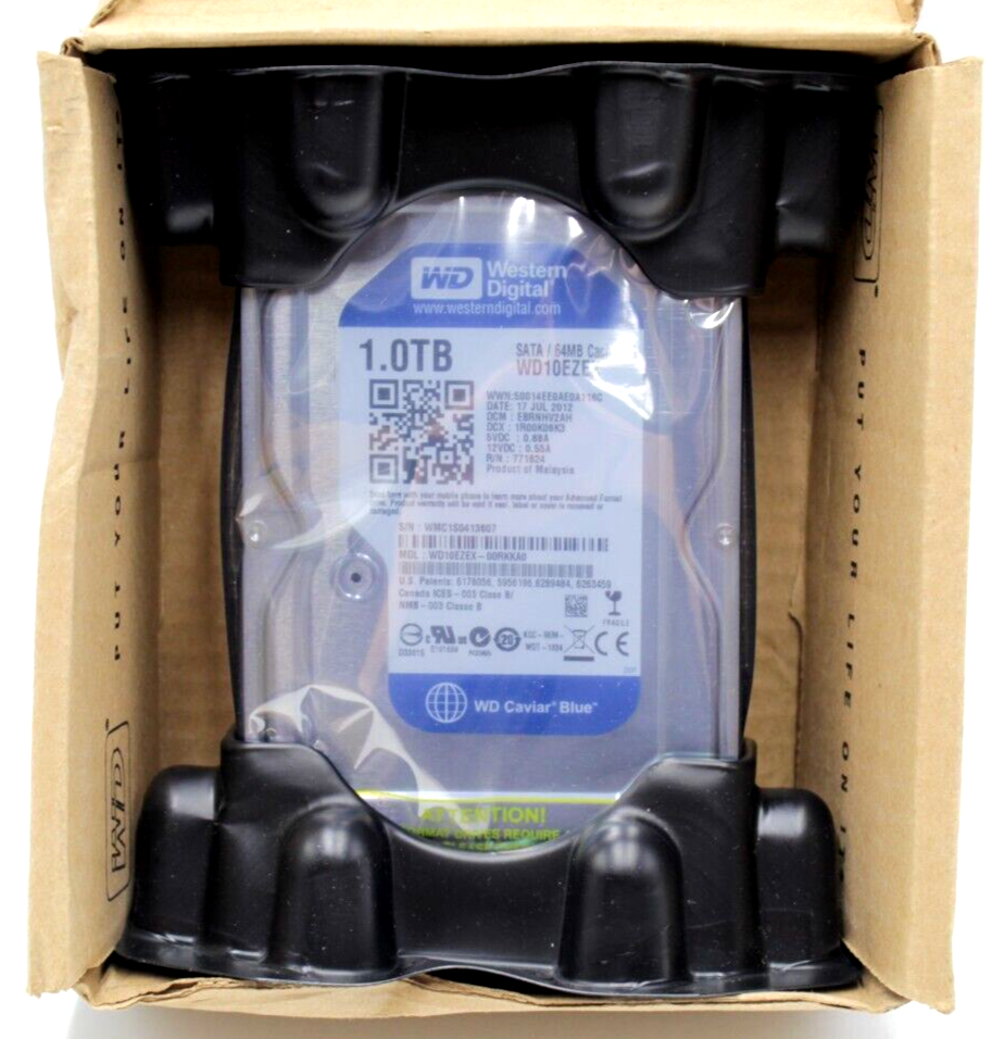 WD WD10EZEX 7200 Tr/min - Disque Dur 3.5" Interne