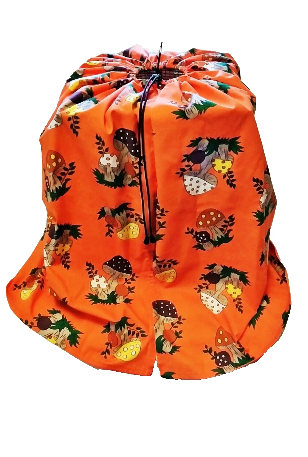 LARGE Bird CAGE "Mushrooms" Cover ONLY