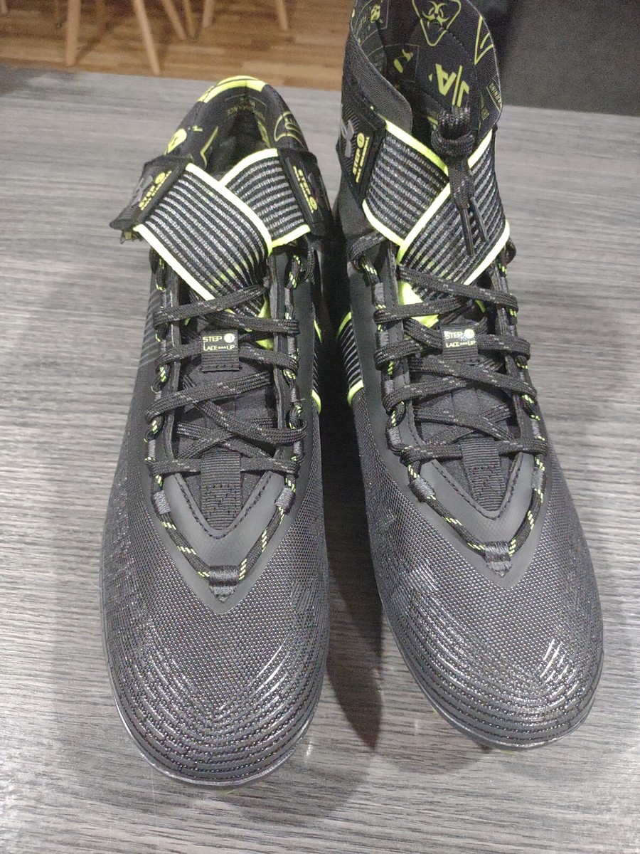 Under Armour Highlight MC Football Cleats Toxic Black/Grey/Neon
