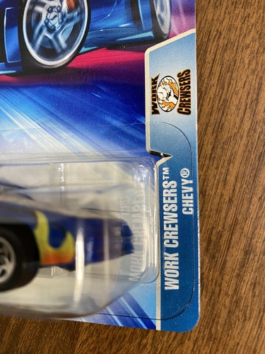Hot Wheels 2004 WORK CREWSERS CHEVY HOT WHEELS #3 RACING 171 - Picture 2 of 11