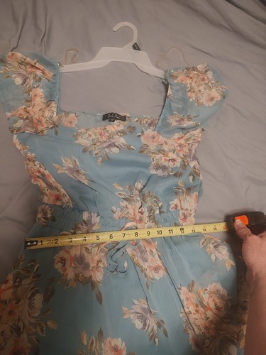 TRIXXI Floral Mini Sun Dress Medium - Picture 8 of 12