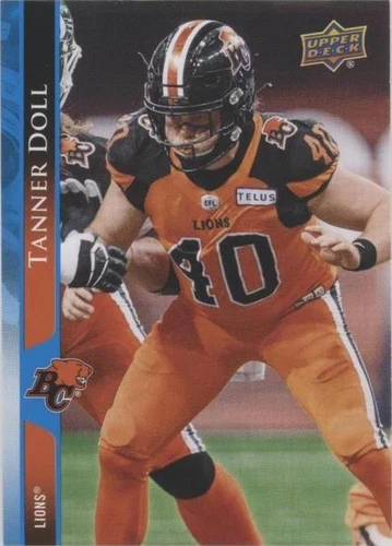 2021 Upper Deck CFL Tanner Doll #142