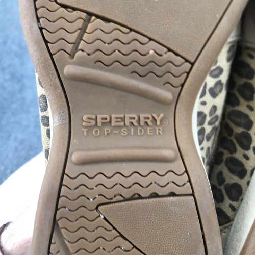 Zapatos Sperry Top Sider para mujer 9 M informales barco beige cuero puntera sin usar, en caja 9770116 - Imagen 13 de 17