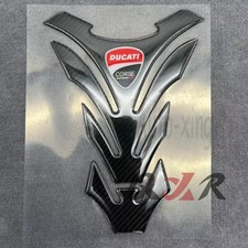 3D Motorcycle Fuel Tank Pad Cover Protector Decal Carbon Look For Ducati Sticker