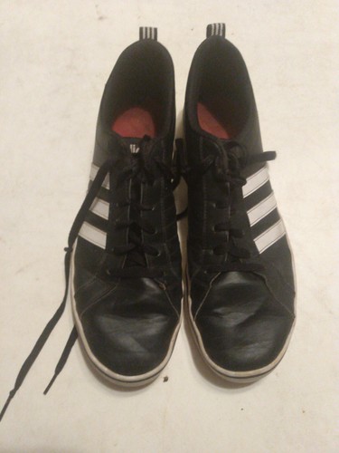 Adidas B74494 VS Pace Casual Black Low Top Classic Sneakers Shoes Mens Size  10.5 | eBay
