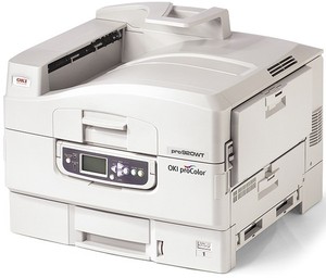 oki white toner laser printer