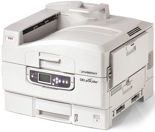 OKI PRO 920WT White Toner Laser Printer 