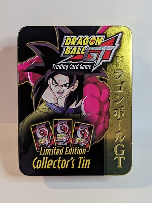 Dragon Ball GT TCG SS4 Goku Limited Edition Collector's Tin Score DBZ DBGT
