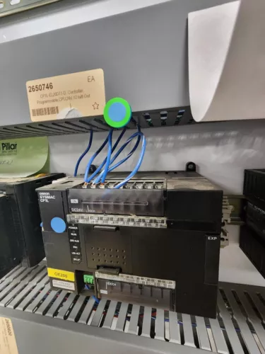 CP1L-EL20DT1-D, Controller, Programmable, CPU, 24VDC, 12 Input/8 Output OMRON