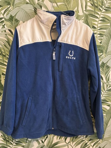 Vintage NFL Indianapolis Colts Women's Medium Fleece Jacket
