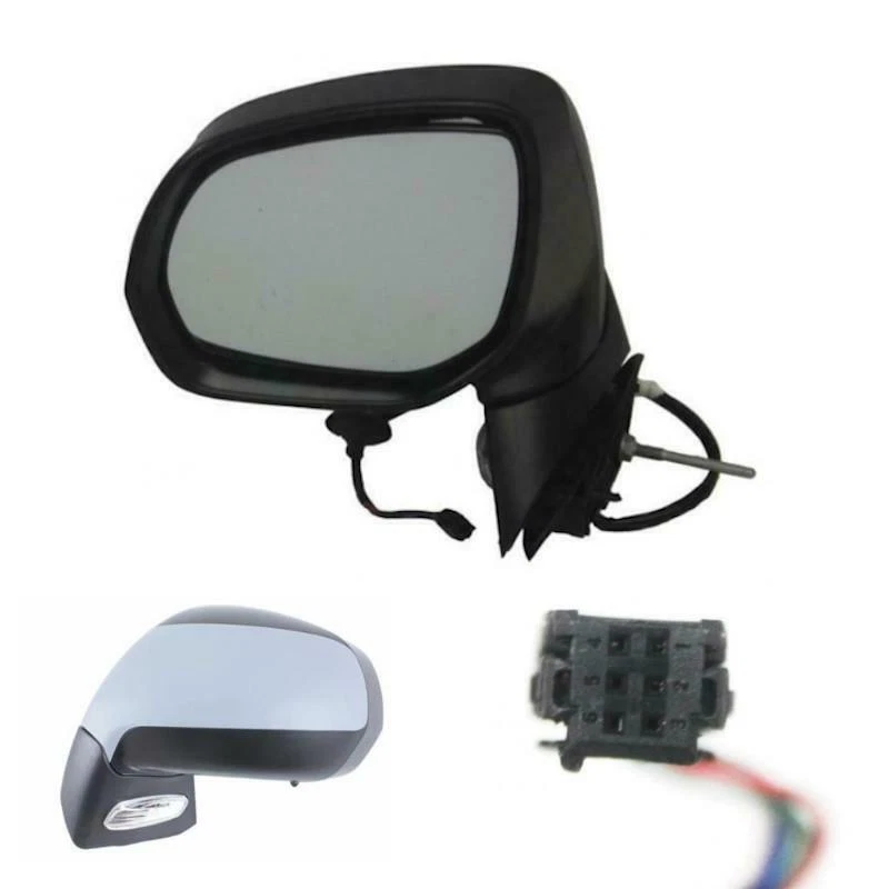 Peugeot 3008 Wing Door Mirror 2009 2018 Electric Primed Cover