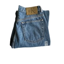 Vintage Women's Calvin Klein 90's Deadstock Jeans, High Rise Mom Jeans, 12