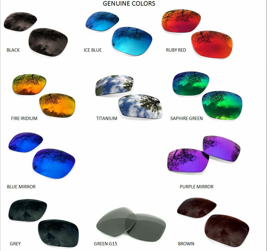 Verres De Rechange Polarisés KEYTO Pour Lunettes De Soleil Arnette Witch Doctor AN4177 | Teintés, Mirroir