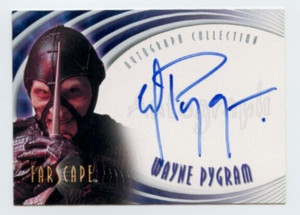 Farscape Wayne Pygram Scorpius A9 auto