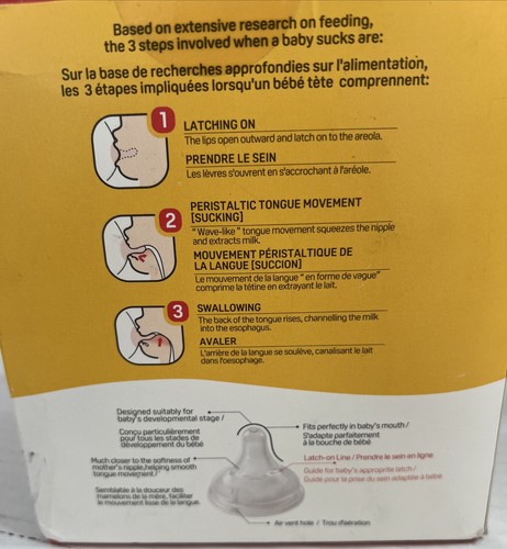 2 Pigeon Glass Breastfeeding Baby Bottle 0+ Months 5oz/160ml Anti Colic - Picture 2 of 2