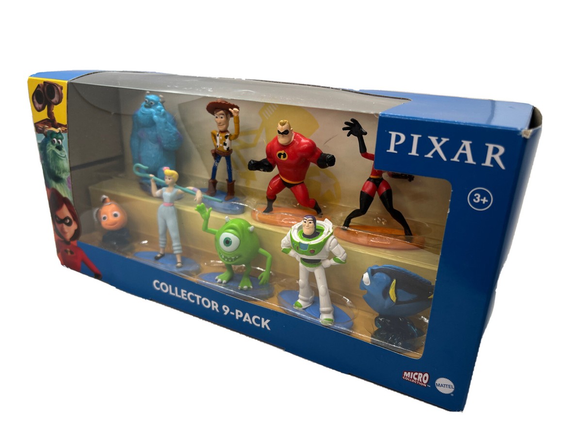 Mattel Disney Pixar collector's 9-pack figure set Woody, Buzz