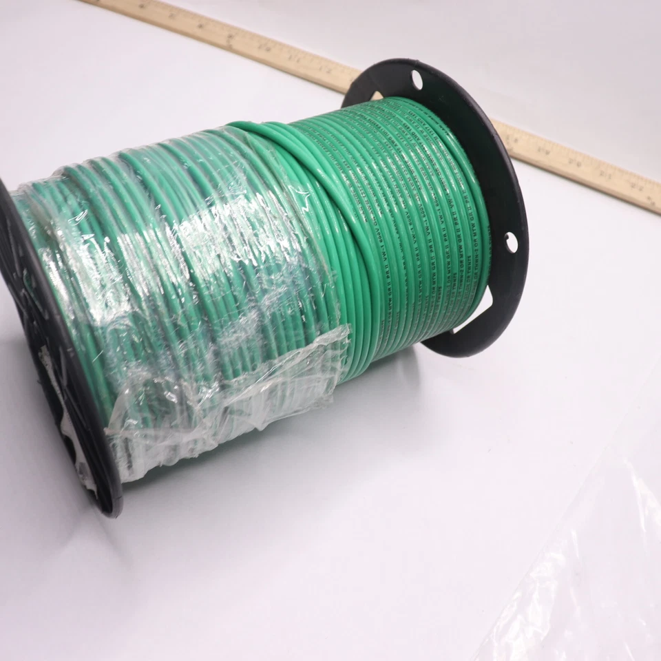 Filamento Nylon T-90 10 AWG 19 600V Verde 500' THHN-THWN-2 Foto 3 de 4