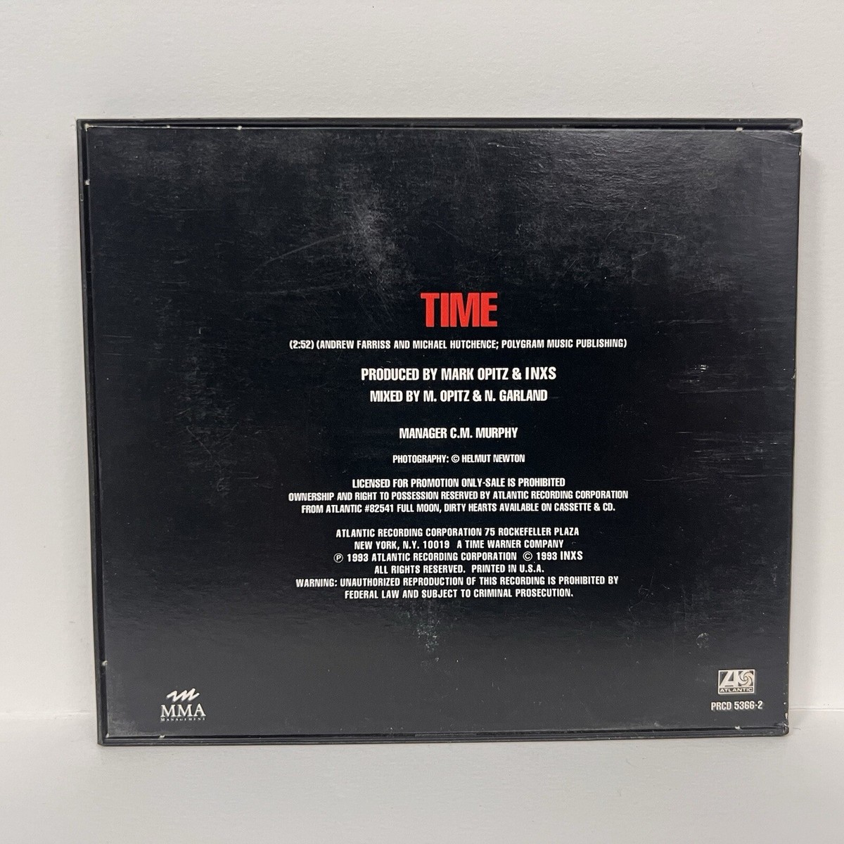 INXS Time RARE Promo Radio DJ CD Single PRCD 5367 USA 1993 | eBay