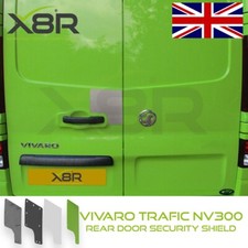 Vivaro Trafic NV300 Rear Door Drill Repair Shield Protector Guard Plate Security