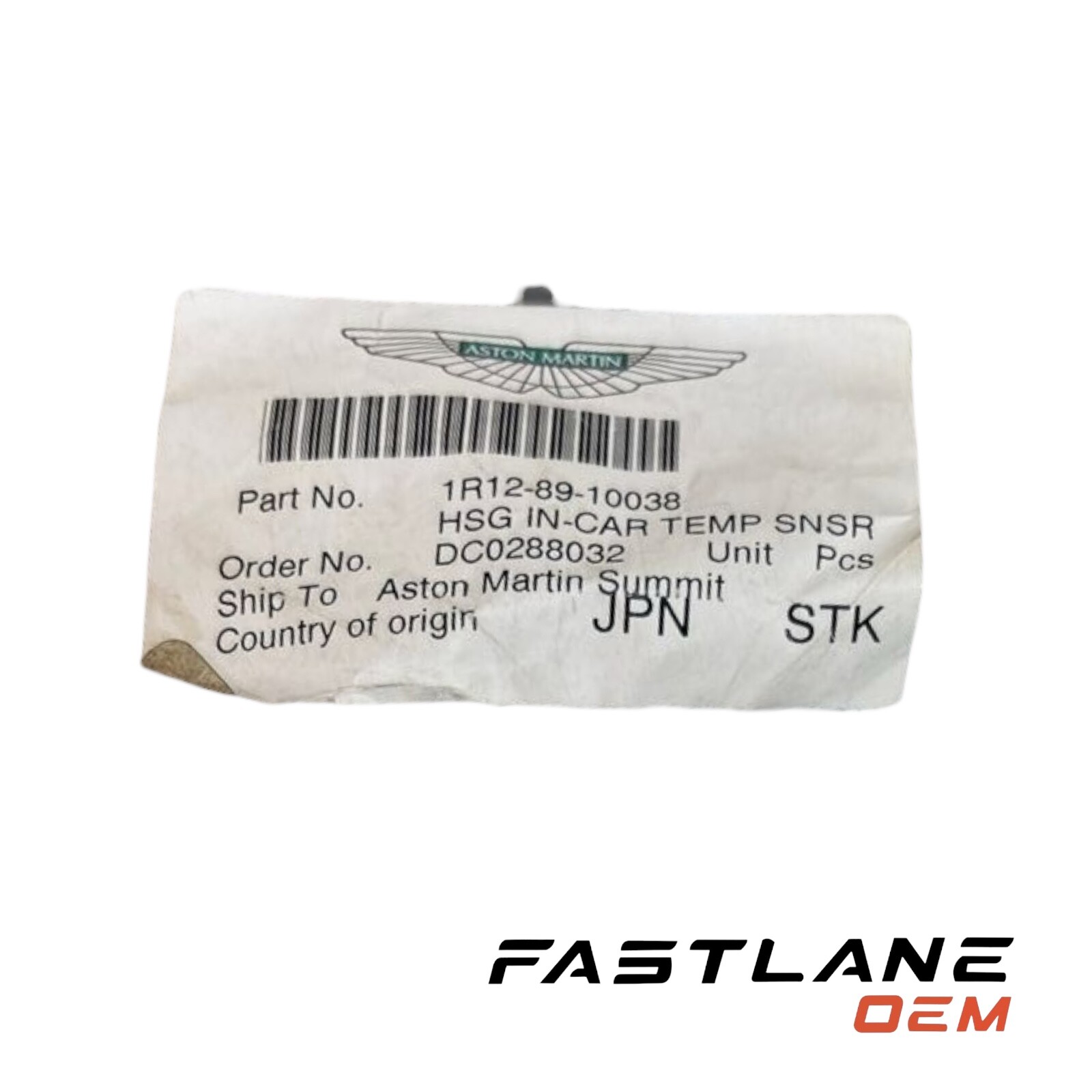 2005-2023 ASTON MARTIN VANTAGE HSG TEMPERATURE SENSOR NEW OEM 1R12-89-10038