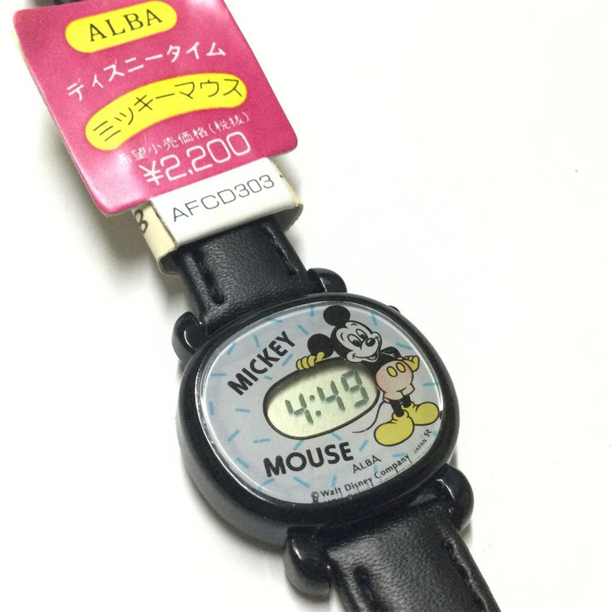 ALBA MICEY MOUSE デジタル 腕時計 ユニセックス ディズニー ALBA MICEY MOUSE デジタル 腕時計 ユニセックス ディズニー